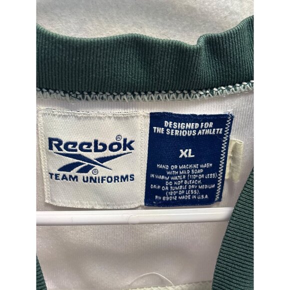 Reebok Team Uniforms White & Yellow Mesh Football Jersey XL - Picture 3 of 8